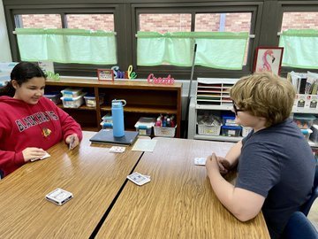 students engaged in learning activity